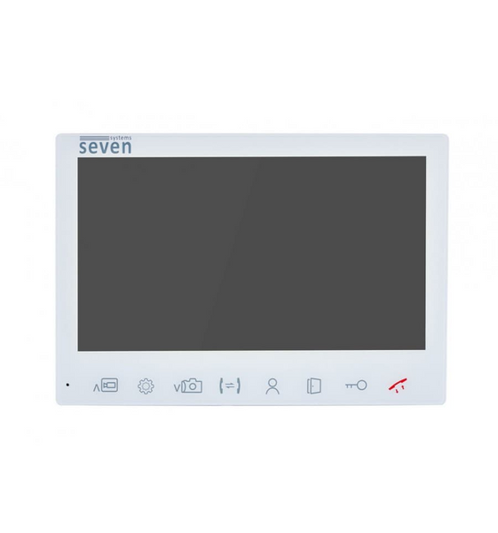 Відеодомофон SEVEN DP-7575 FHD IPS white (+ карта пам'яті на 32 Гб) ACC01106840 фото