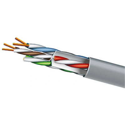 Cat.6 U/UTP 4х2х23 AWG (72569) бухта 305м. Кабель вита пара ЗЗКМ (UTP мідь внутрішній) 25273 фото