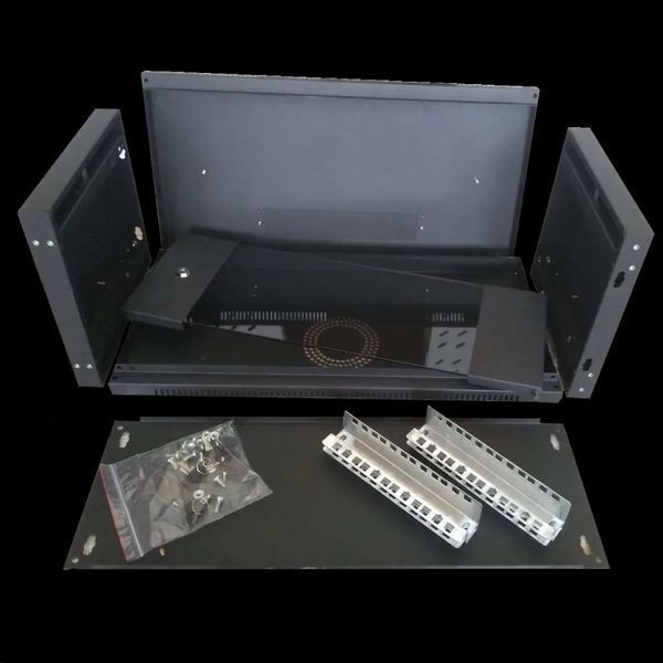 Hypernet WMNC-45-4U-Black Шафа коммутаційна настінна 28261 фото