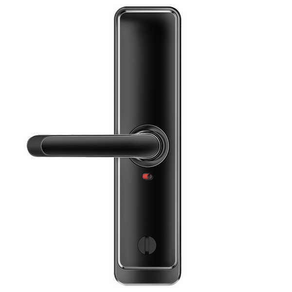 Розумний дверний біометричний замок SEVEN LOCK SL-7767BFW black (без врізної частини) 2126202209 фото