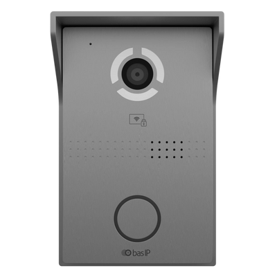 Bas-IP&nbsp;AV-03BD&nbsp;silver IP-виклична панель зі зчитувачем UKEY для IP-домофонів 27096 фото