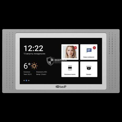 Bas-IP AT-07L silver IP-відеодомофон 7" 27116 фото