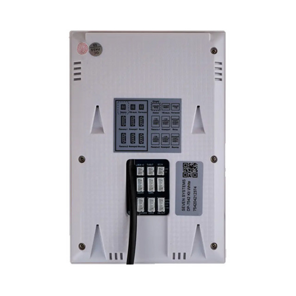 Комплект домофона 4 дюйма с вызывной панелью SEVEN DP&ndash;7542 Kit white 1446579354 фото