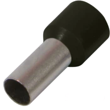 Enext e.terminal.stand.e7508.black&nbsp;0.75&nbsp;кв.мм Изолированный наконечник втулковый черный 29369 фото