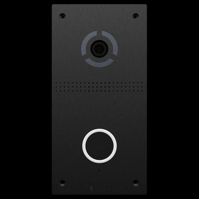 Bas-IP&nbsp;AV-05FD&nbsp;black IP панель виклику з безконтактною кнопкою виклику 27106 фото