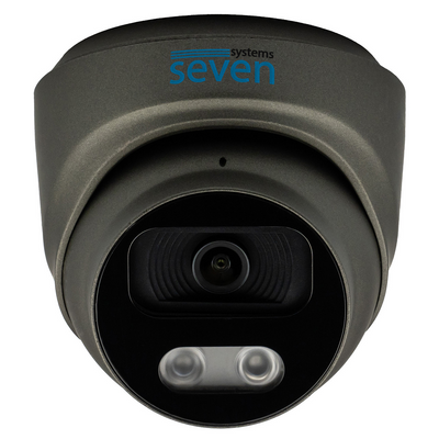 IP-видеокамера 2 Мп уличная/внутренняя SEVEN IP-7212PA black 2,8 мм IP7212PAb28 фото