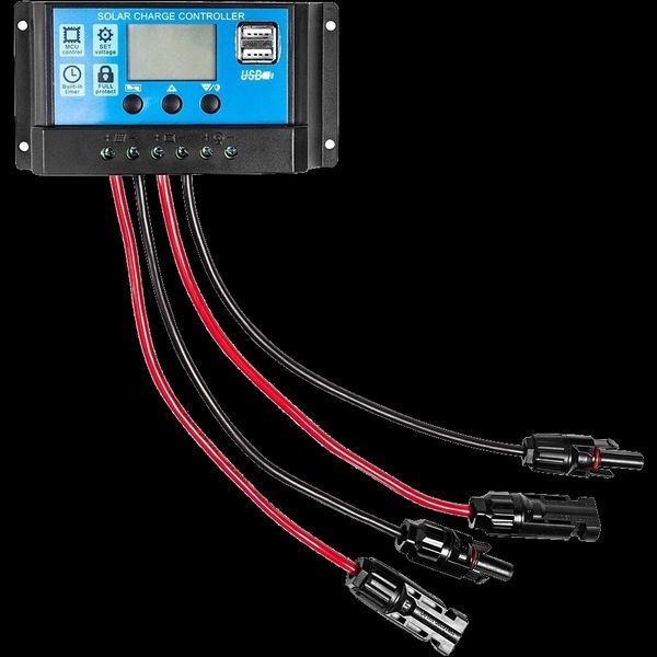 Neo Tools 140Вт Солнечная панель, регулятор напряжения, USB-C и 2xU 27090 фото