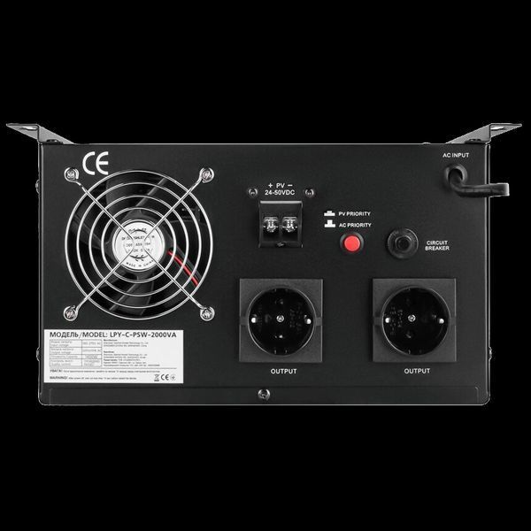 LOGICPOWER LPY-С-PSW-2000VA (1400Вт) MPPT 24В Джерело безперебійного живлення 29354 фото