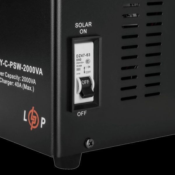 LOGICPOWER LPY-С-PSW-2000VA (1400Вт) MPPT 24В Джерело безперебійного живлення 29354 фото
