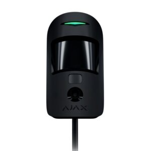 Ajax MotionCam (PhOD) Fibra black Проводной извещатель движения с поддержкой фотоверификации 31144 фото