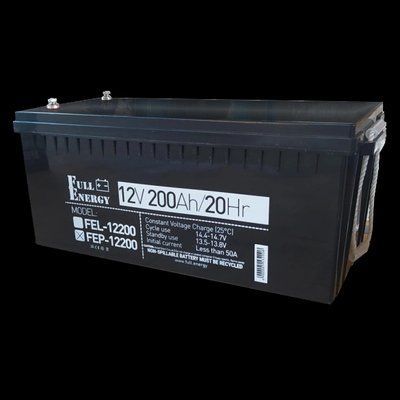 Full Energy FEP-12200 Акумулятор 12В 200 А&bull;г 28275 фото