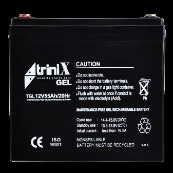 Trinix 12В Акумулятор гелевий 55 А&bull;г 28310 фото