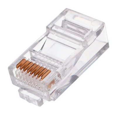 Конектор RJ-45 (упаковка 100 шт) для UTP витая пара 23937 фото