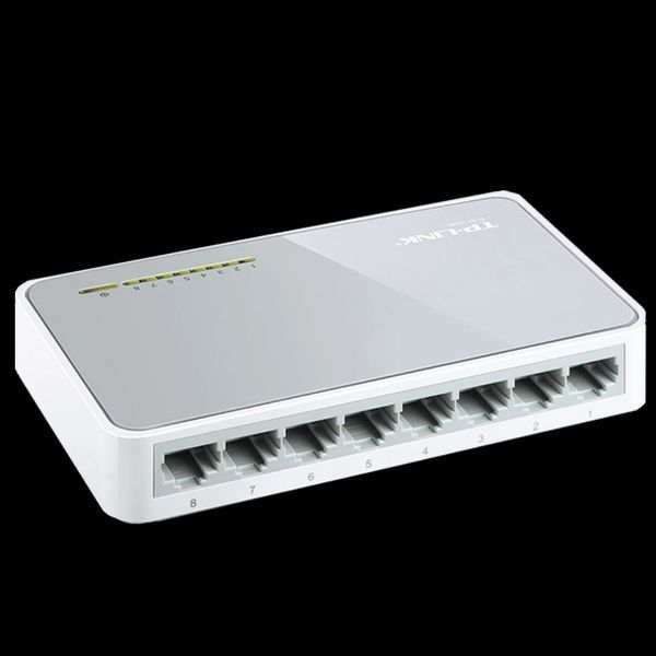 TP-LINK TL-SF1008D 8-портовий 10/100 Мбіт/с настільний комутатор 29391 фото