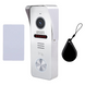 Вызывная панель домофона со встроенным считывателем карт EM-Marin SEVEN CP-7502F RFID white 1961284086 фото