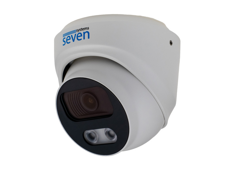 IP-відеокамера 5 Мп вулична/внутрішня SEVEN IP-7215PA white 2,8 мм IP7215PAw28 фото