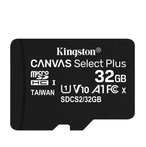 Карта пам'яті для домофону microSDHC Kingston Canvas Select Plus 32 GB Class 10 А1 UHS-1 SD32C10Kd фото