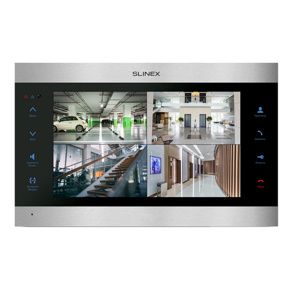 SL-10IPTHD (silver+black) Відеодомофон 10 "Slinex 25345 фото