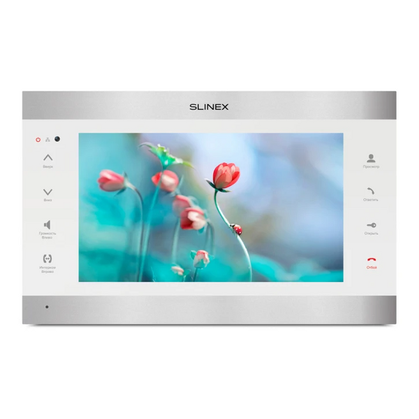 SL-10IPTHD (silver+white) Відеодомофон 10 "Slinex 25346 фото